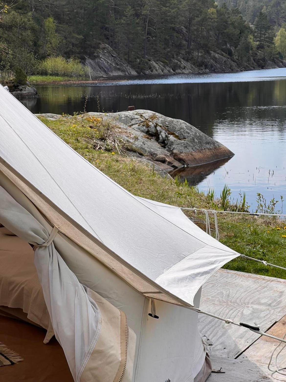 Hotel Hommen Gard Glamping Risør Exteriér fotografie