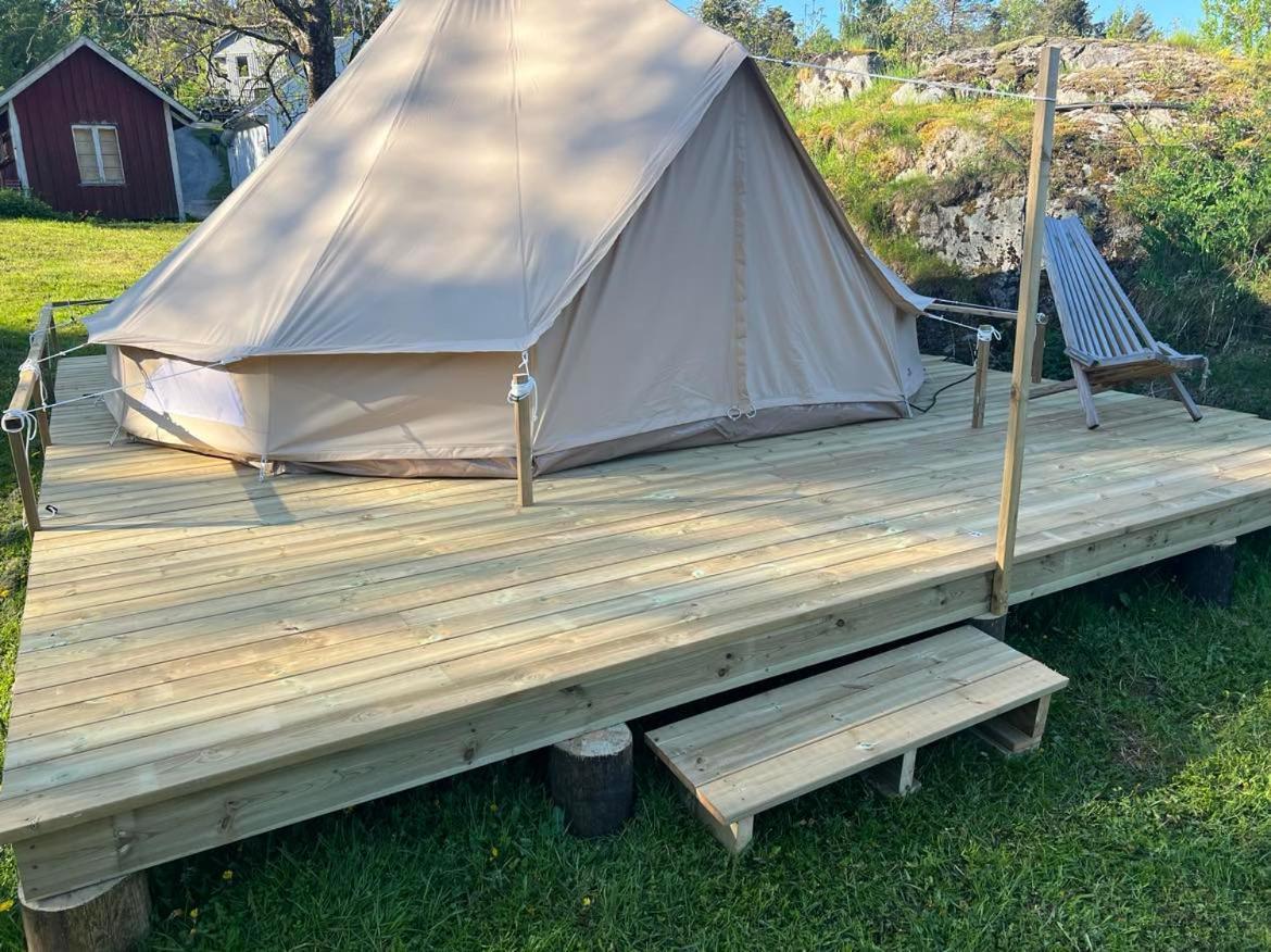 Hotel Hommen Gard Glamping Risør Exteriér fotografie