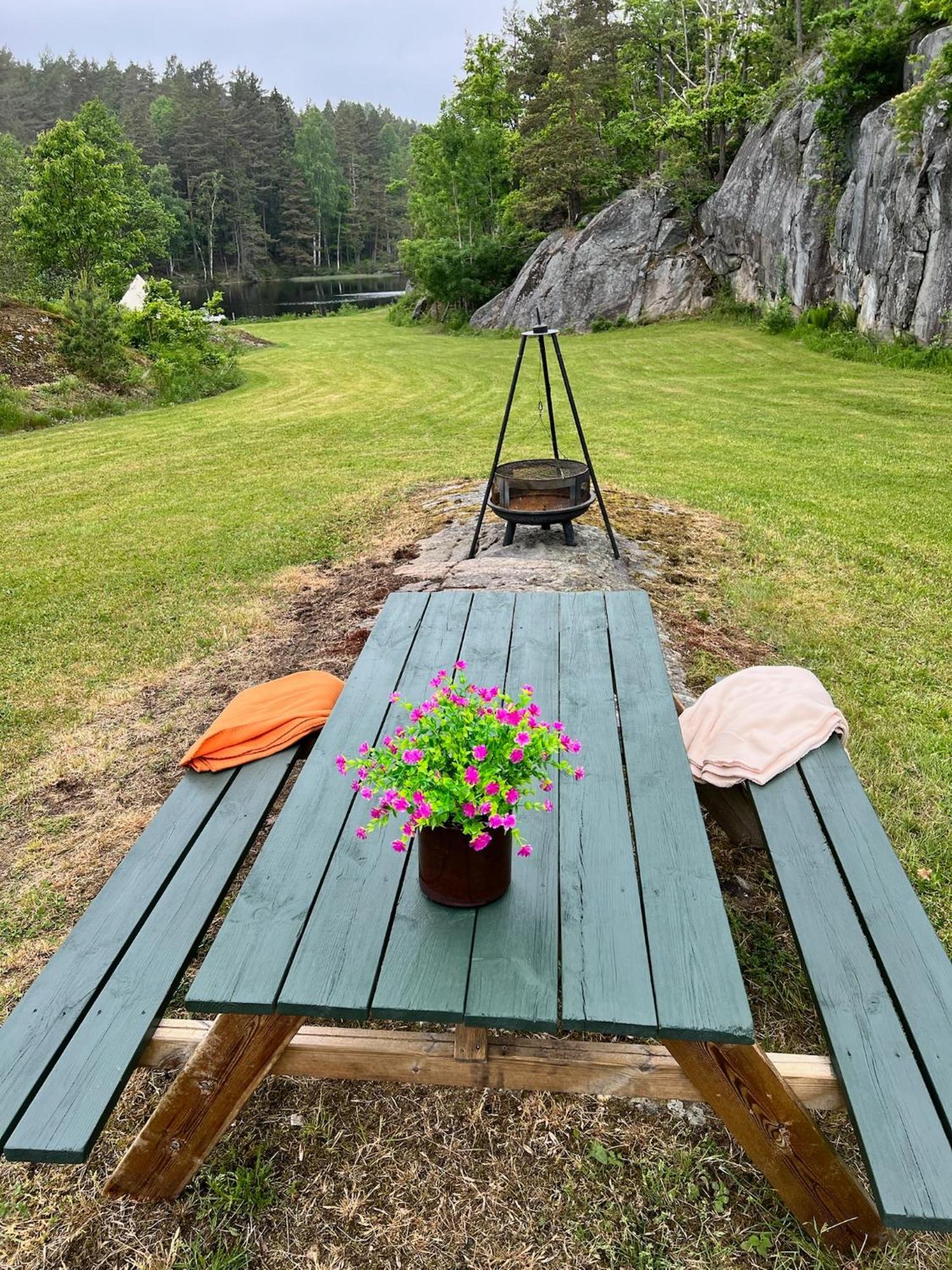 Hotel Hommen Gard Glamping Risør Exteriér fotografie
